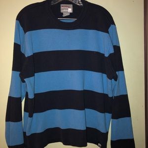 Black and blue shirt